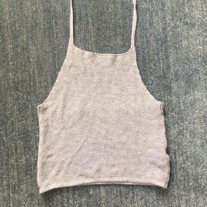 Brandy Melville Knit Halter Top